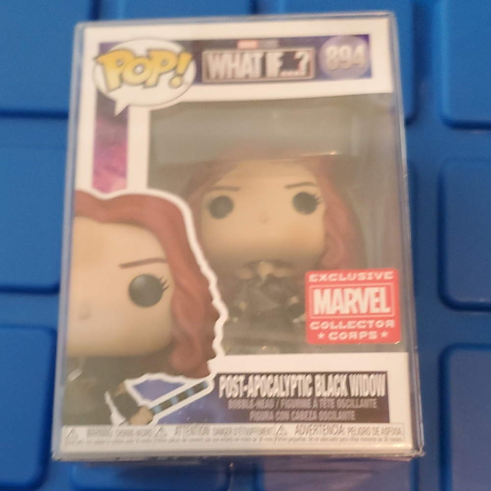 Marvel What If...? Post-Apocalyptic Black Widow #894 Funko Pop Collector Corps